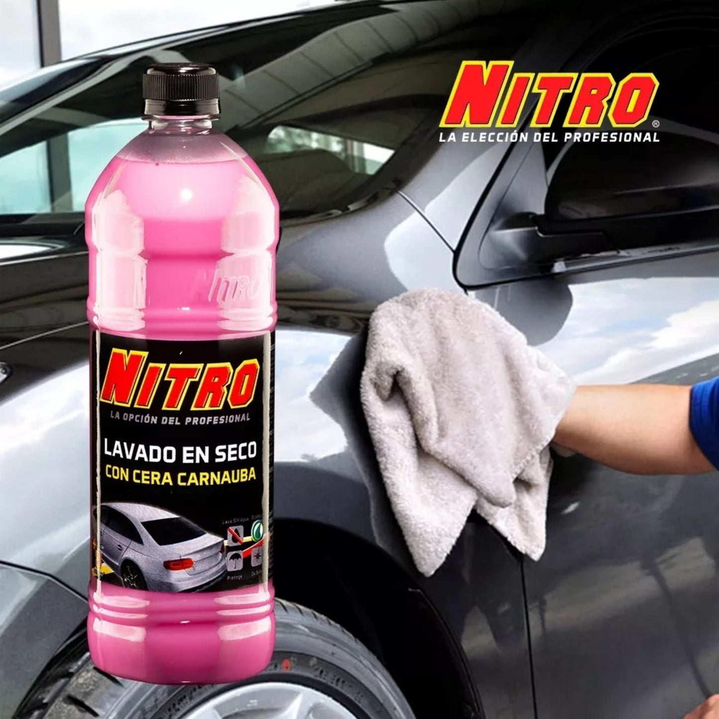 Dry Wash with Carnauba Wax 900ml Nitro