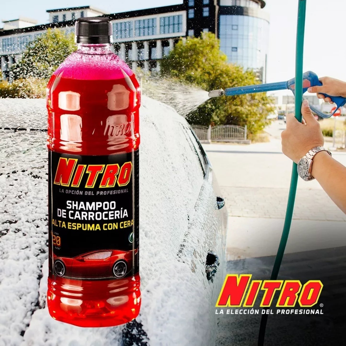 High Foam Body Shampoo and Wax 4L Nitro