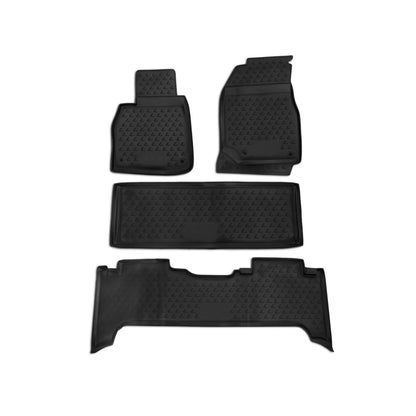1998-2007 Lexus LX 470 Floor Mats Liners Full Set All Weather Black
