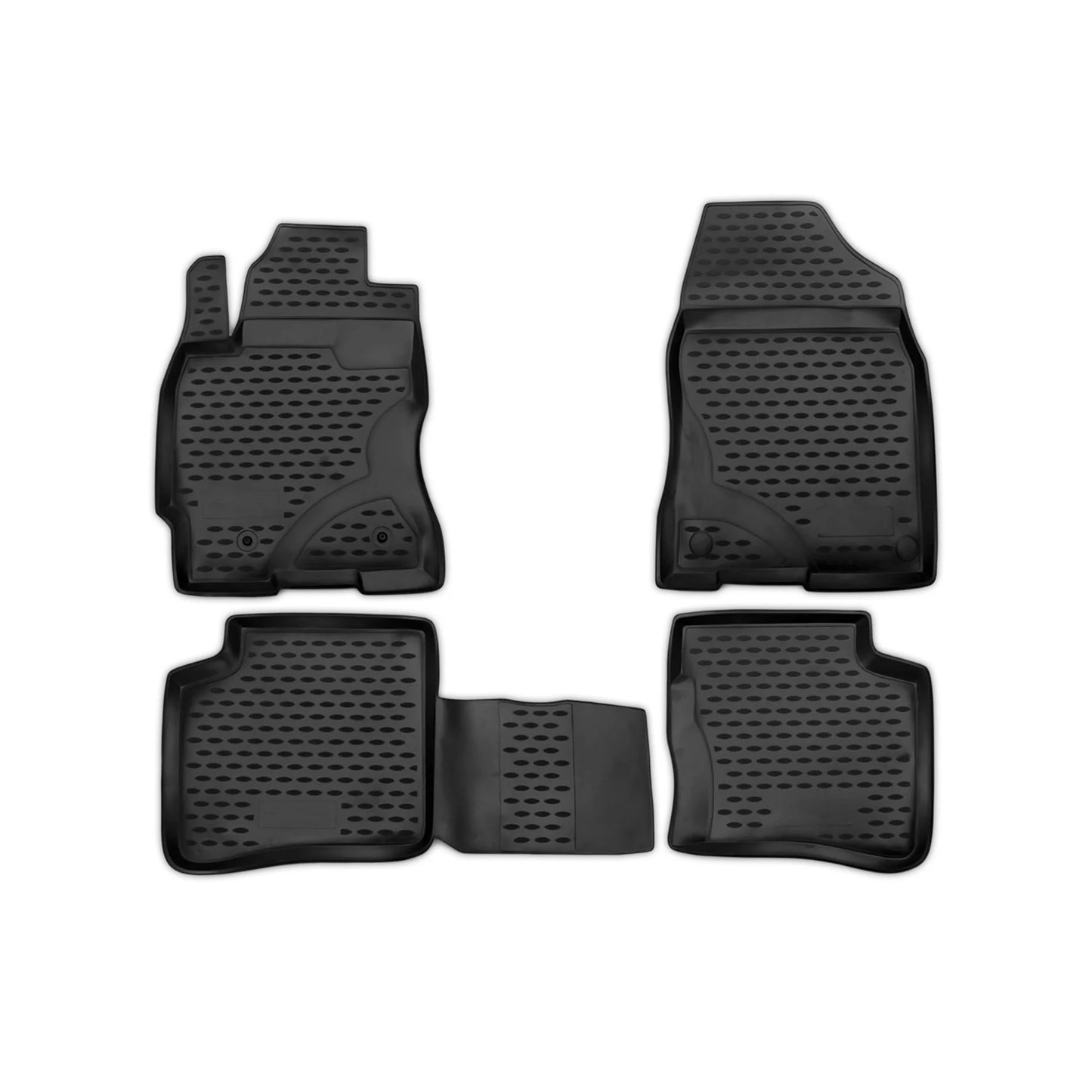 2003-2009 Toyota Prius Floor Mats Liners Full Set All Weather Black