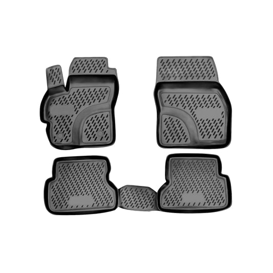2004-2009 Mazda 3 Floor Mats Liners Full Set All Weather Black