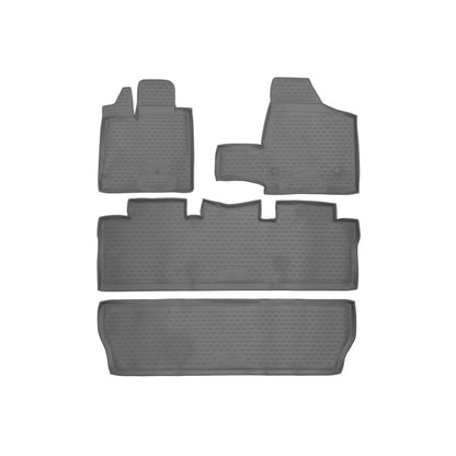 2004-2010 Toyota Sienna Floor Mats Liners Full Set All Weather Gray