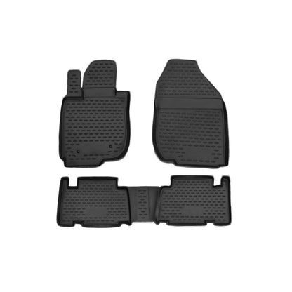 2006-2012 Toyota RAV4 Floor Mats Liners Full Set All Weather Black