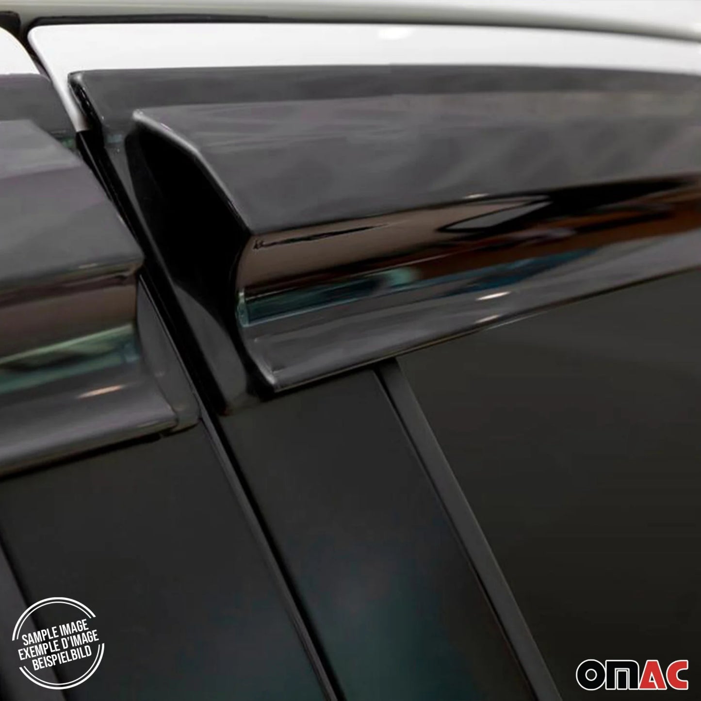 2006-2018 Mercedes Sprinter W906 Window Visor Vent Rain Deflector 2Pcs Smoke