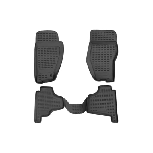 2007-2012 Dodge Nitro Floor Mats Liners Full Set All Weather Black
