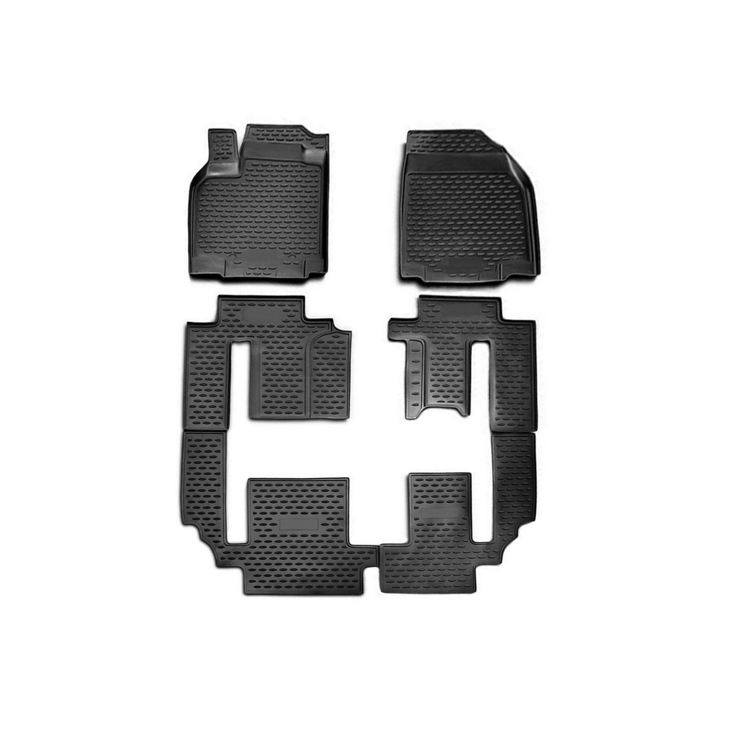 2007-2015 Mazda CX-9 Floor Mats Liners Full Set All Weather Black