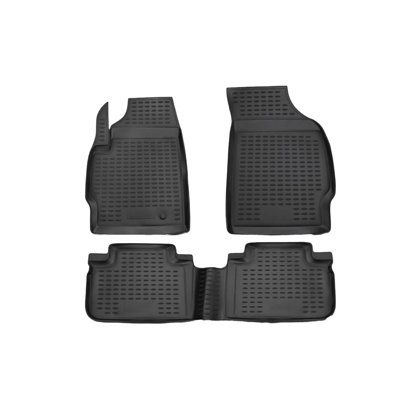 2008-2012 Ford Escape Floor Mats Liners Full Set All Weather Black