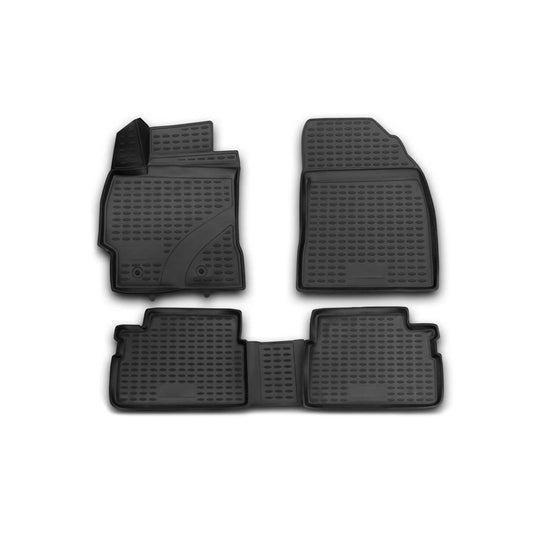 2009-2013 Toyota Matrix RWD Floor Mats Liners Full Set All Weather