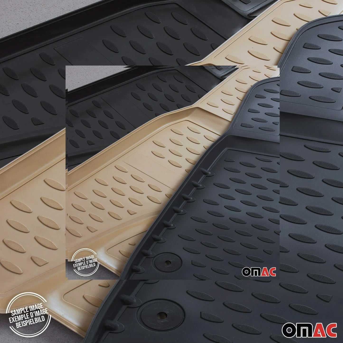 2009-2013 Toyota Matrix RWD Floor Mats Liners Full Set All Weather