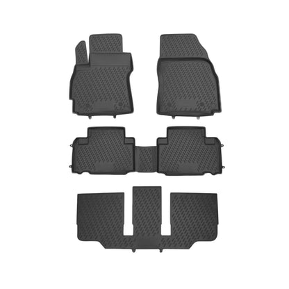 2012-2015 Mazda 5 Floor Mats Liners Full Set All Weather Black