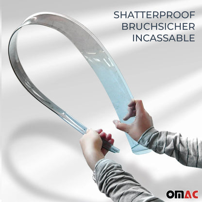 2014-2025 RAM ProMaster Window Visor Vent Rain Deflector 2Pcs Smoke