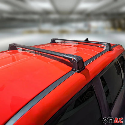 2020-2022 Kia Soul Roof Rack Cross Bars Black