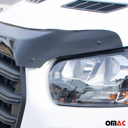 2021-2025 Ford Transit Front Bug Shield Hood Deflector 1 Pc Smoke