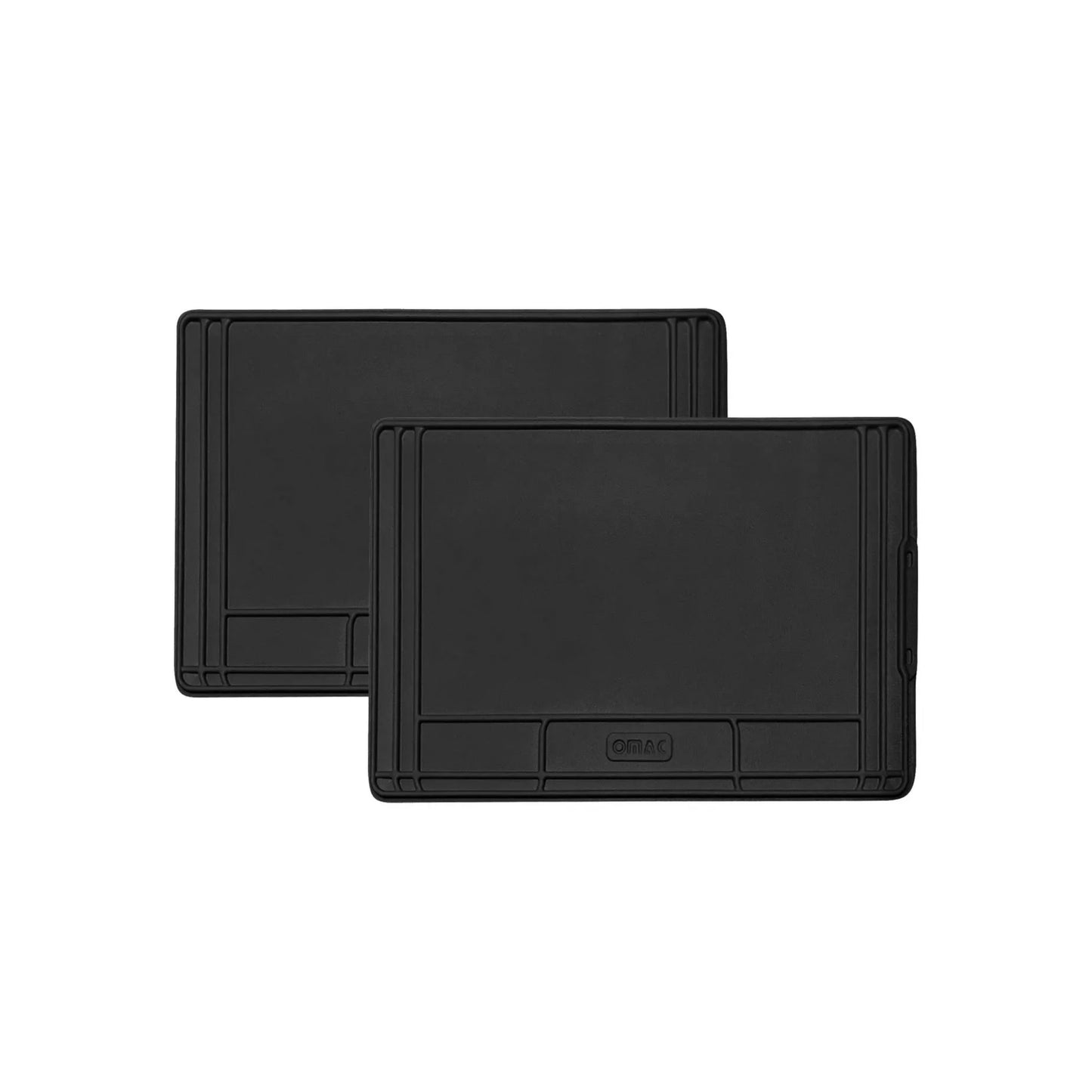 2x High Quality Kitchen Under Sink Cabinet Protection Mat Waterproof Raised Edge