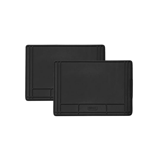 2x High Quality Kitchen Under Sink Cabinet Protection Mat Waterproof Raised Edge