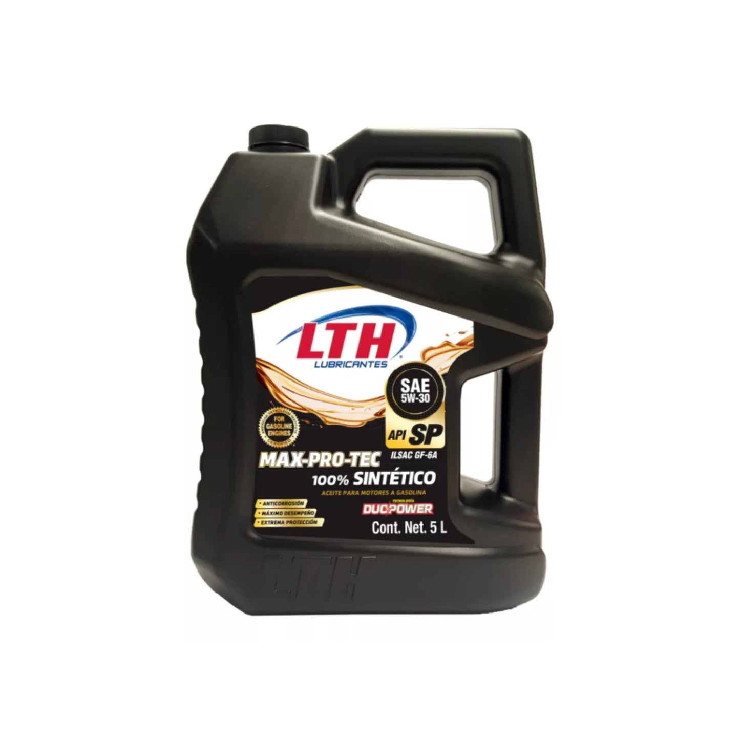 100% Synthetic Motor Oil 5W-30 Max Pro Tec Lubricant 5L LTH