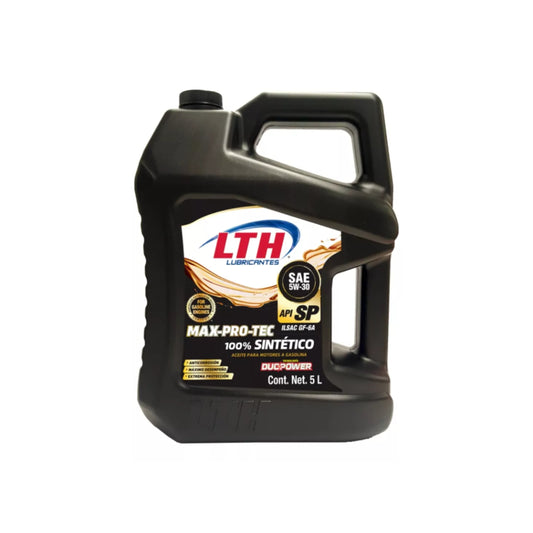 100% Synthetic Motor Oil 5W-30 Max Pro Tec Lubricant 5L LTH