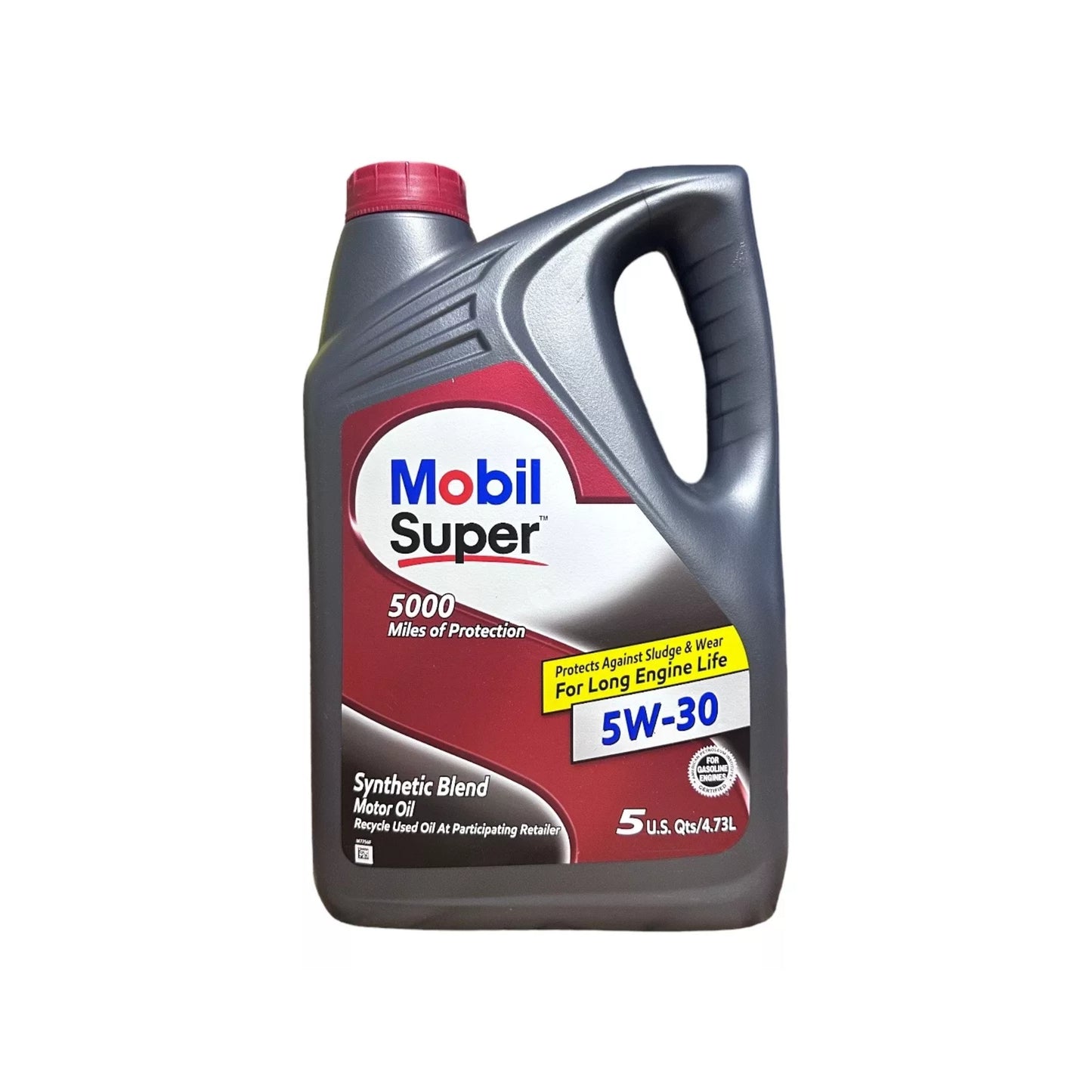 Mobil Super 5000 5w30 4.73L Synthetic Motor Oil