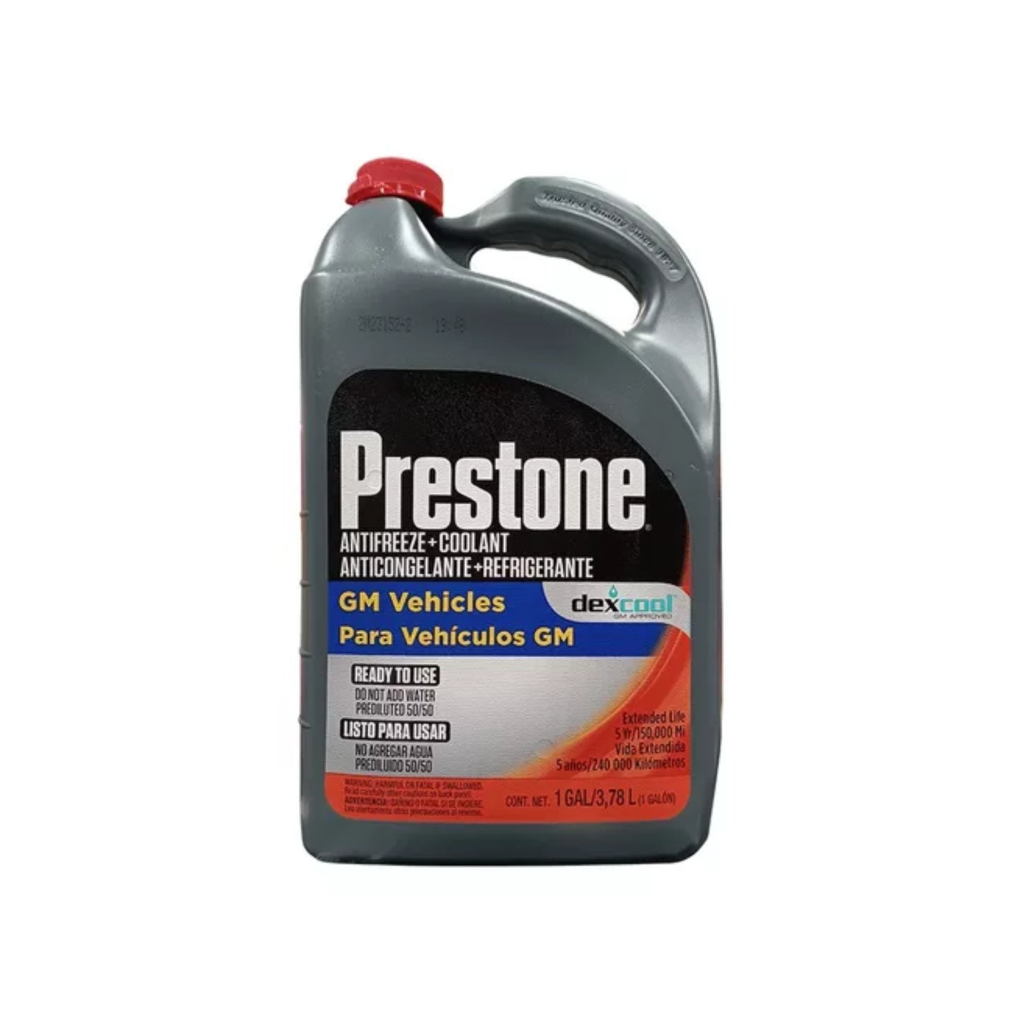 Orange Antifreeze Gallon (3.78L) Dexcool Gm Prestone
