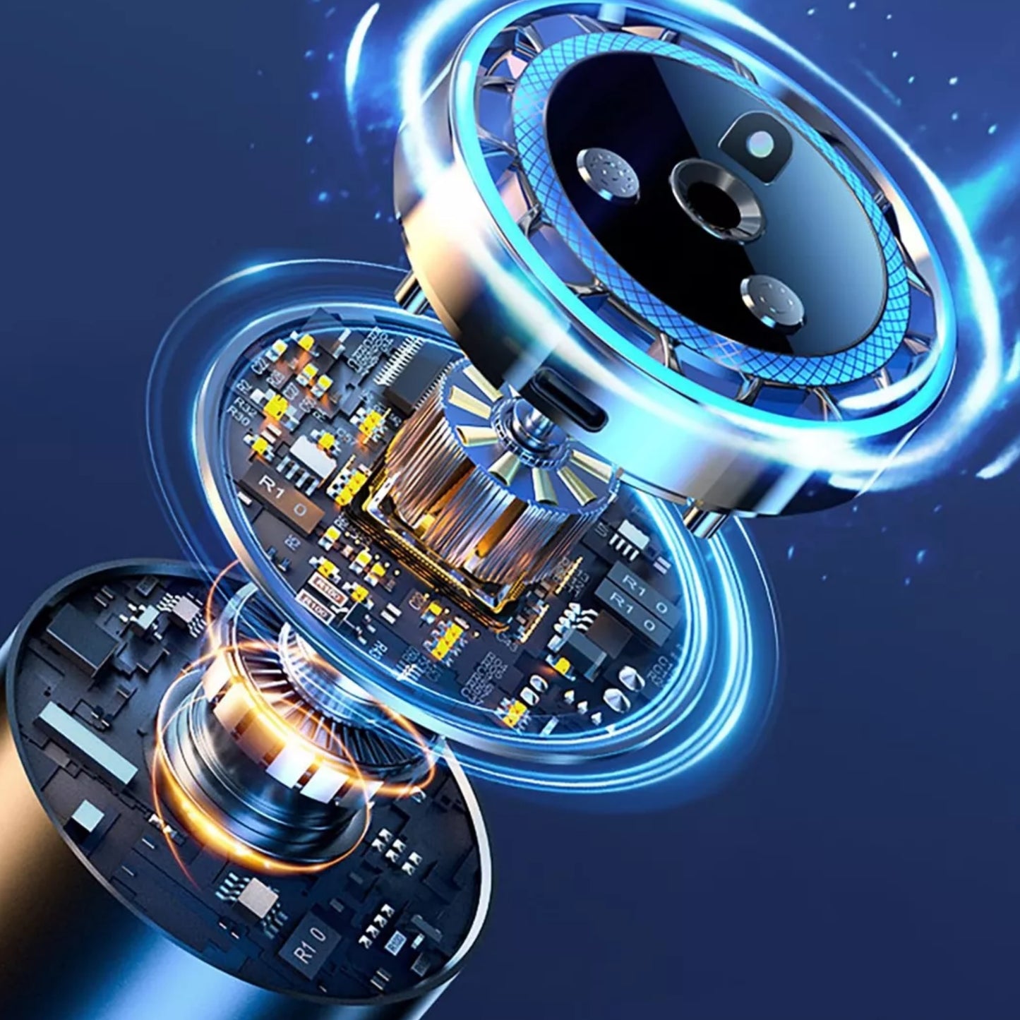 50ml Car Perfume Air Freshener with Starlight Projection