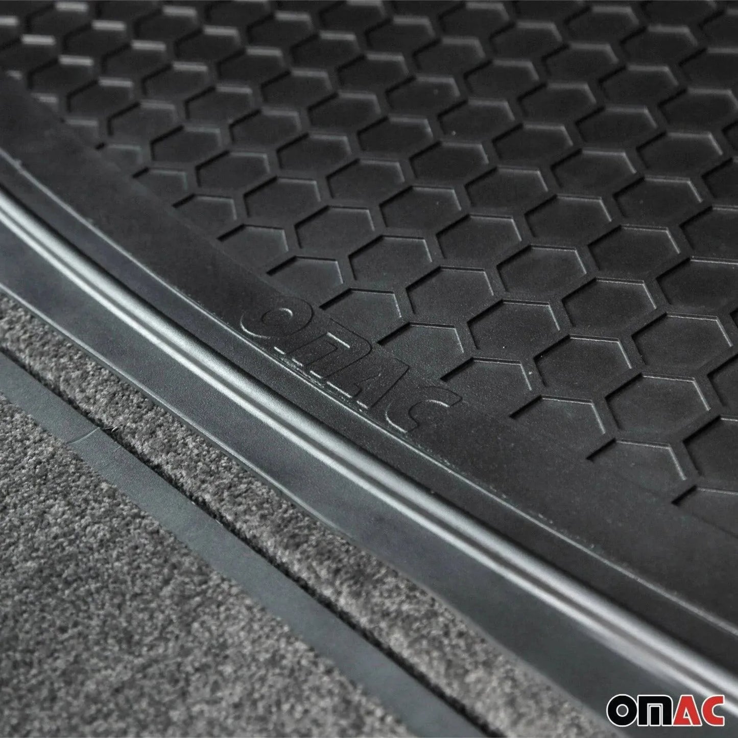 Cargo Liner Trunk Mat Protection Waterproof Rubber 3D Molded Black