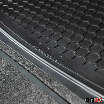 Cargo Liner Trunk Mat Protection Waterproof Rubber 3D Molded Black