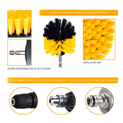 AutoBrushes Plus Motors Cleaning Brushes