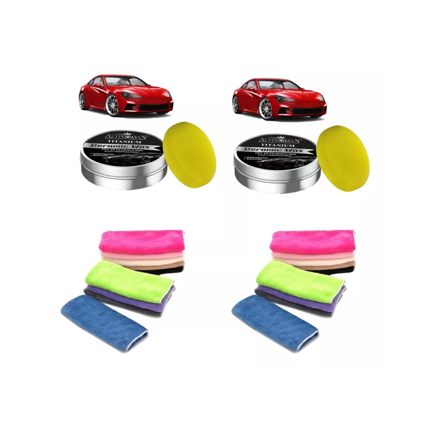 Titanium Ceramic Wax 2 Units