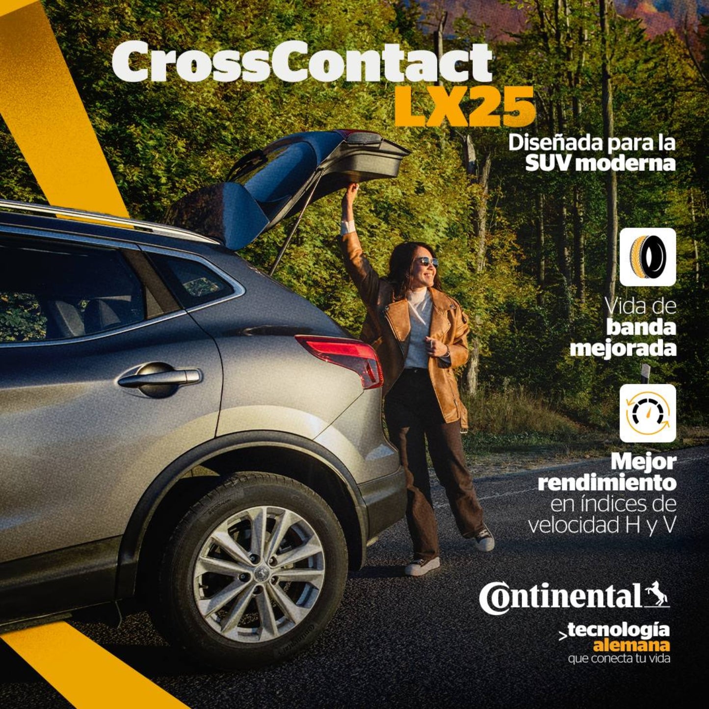 Llanta 215/70 R16 CrossContact LX25 Continental