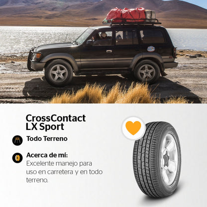 Llanta 235/65 R18 CrossContact LX Sport Continental