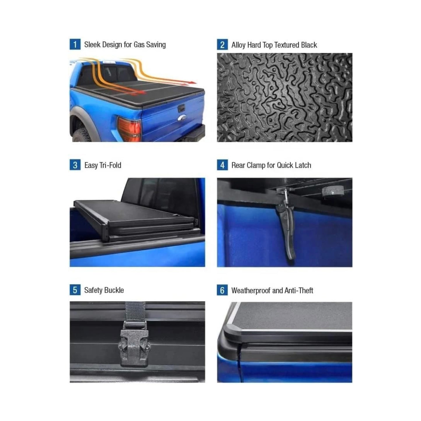 Rigid Folding Cover Ford Maverick 4'5'' Double Cab Mod. 2022+ BAKflip G2