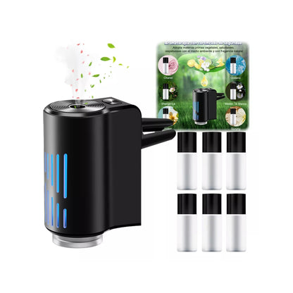 Smart Car Aroma Diffuser with 6 Essential Oils