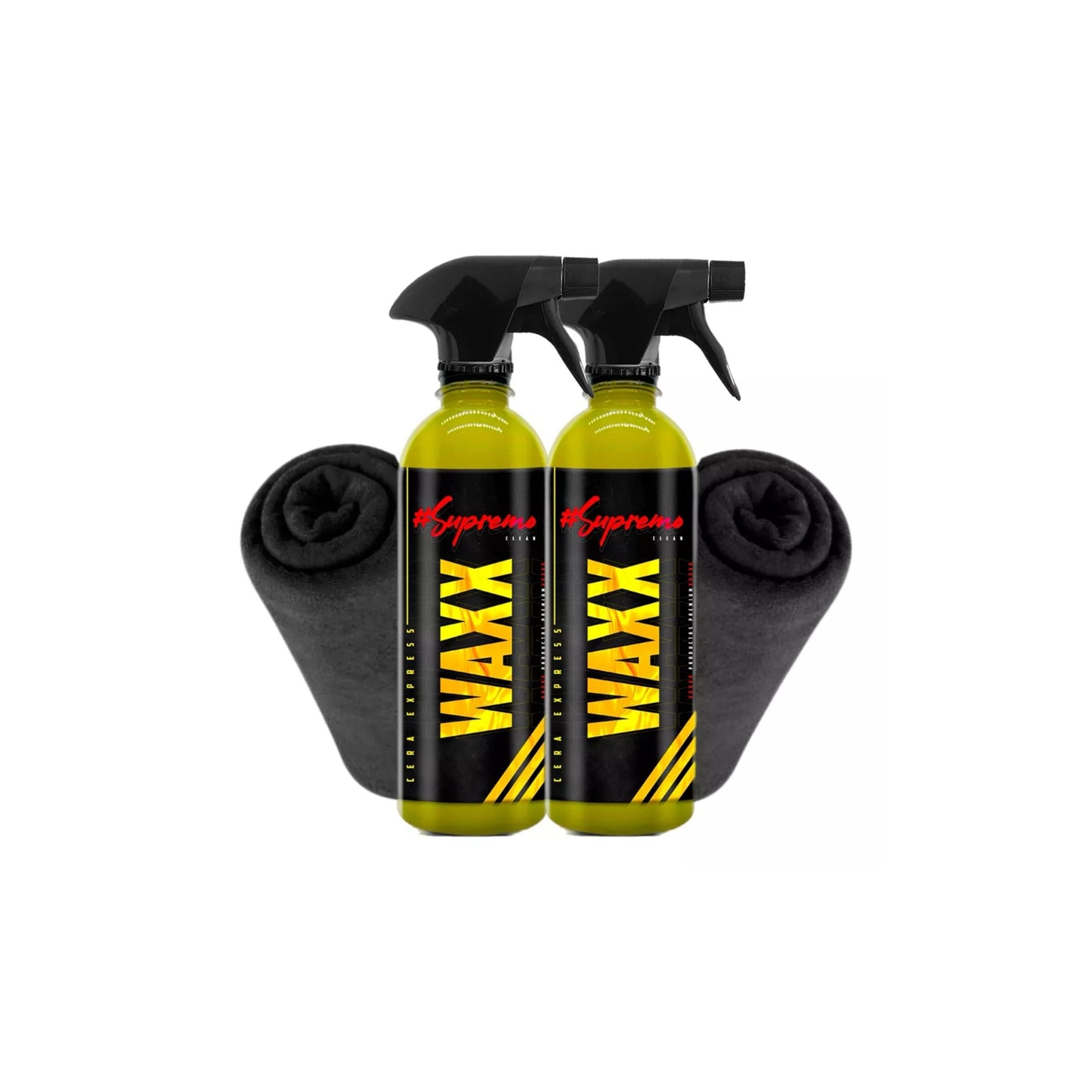 4 Piece Express Wax Kit + 2 Supreme Microfibers