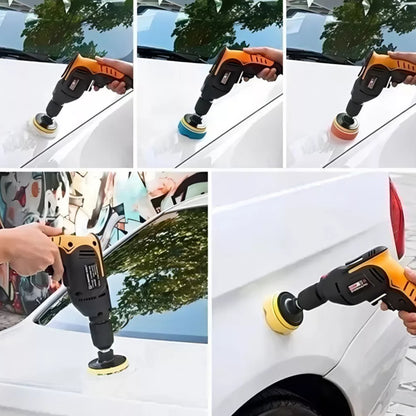 11 Piece Car Polishing Sponge Kit with 8 Pieces Sponge Polishing Pads