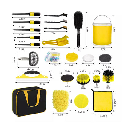 35-Piece Car Cleaning Kit