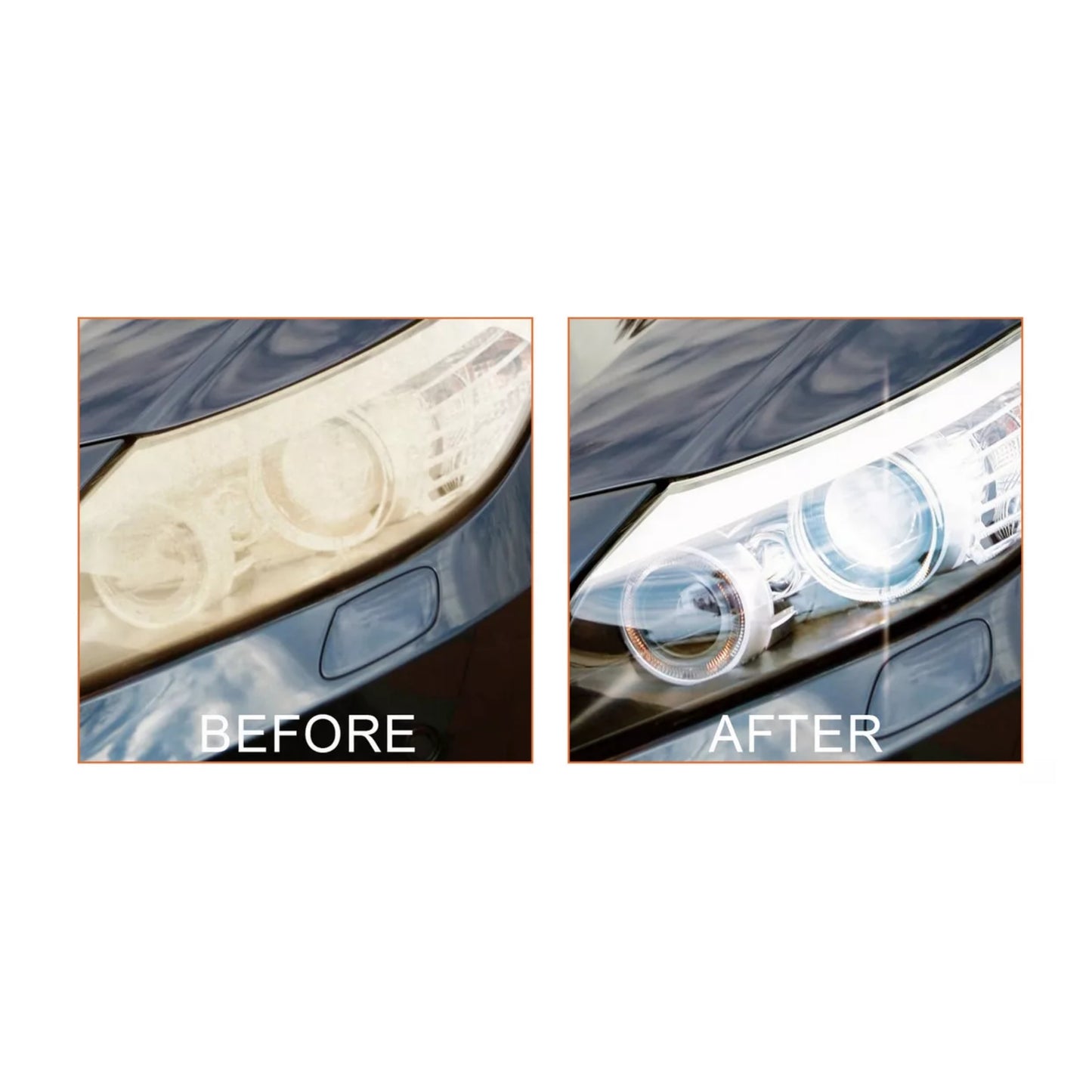Car Headlight Cleaning