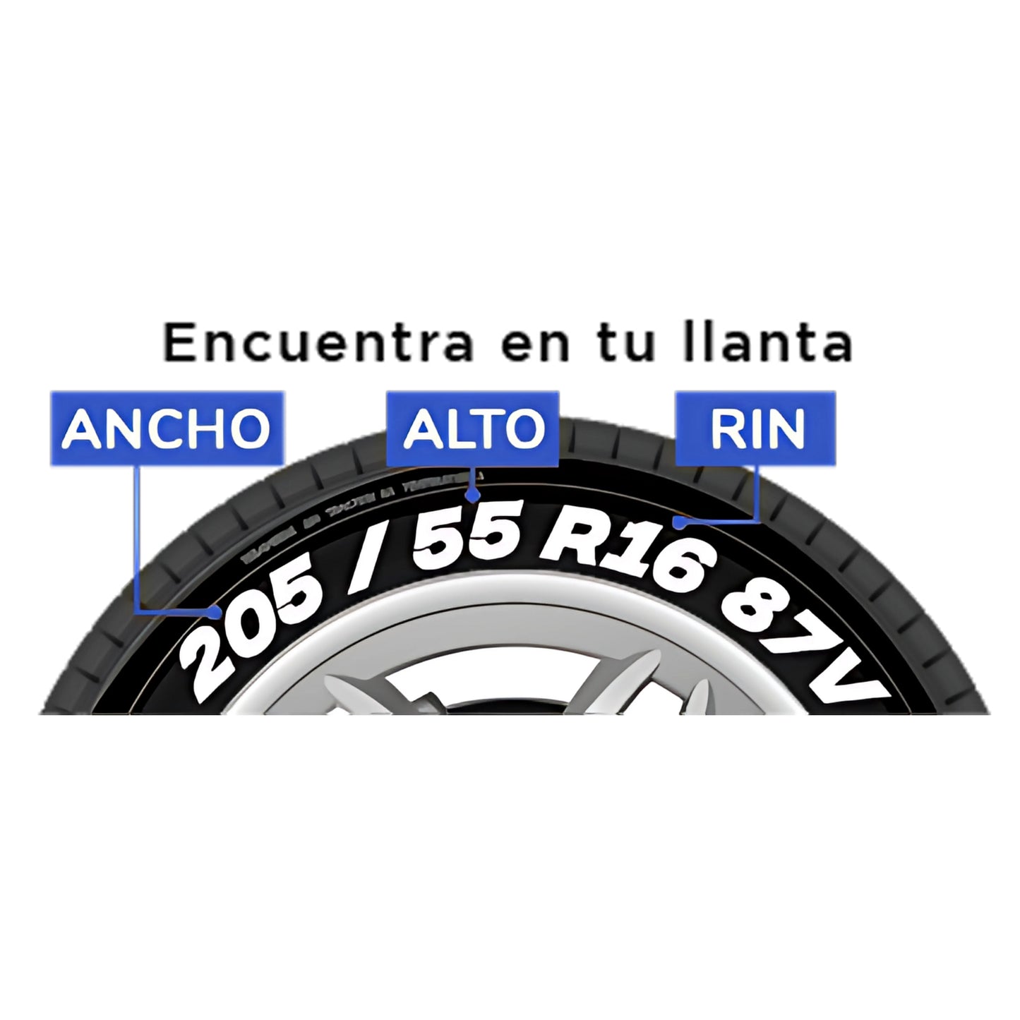 Llanta 205/55 R17 ContiPowerContact Continental