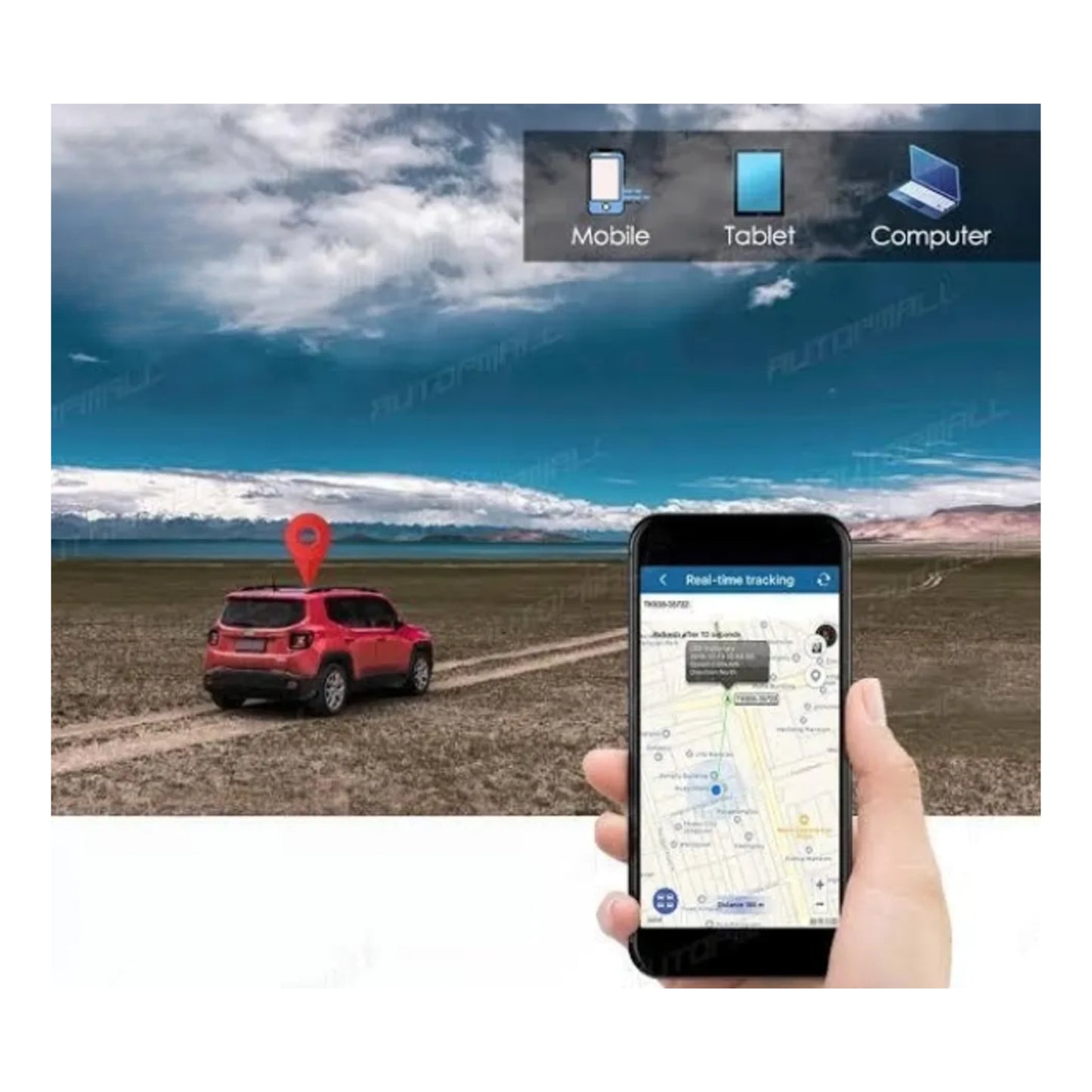 Localizador GPS Híbrido 4G/2G