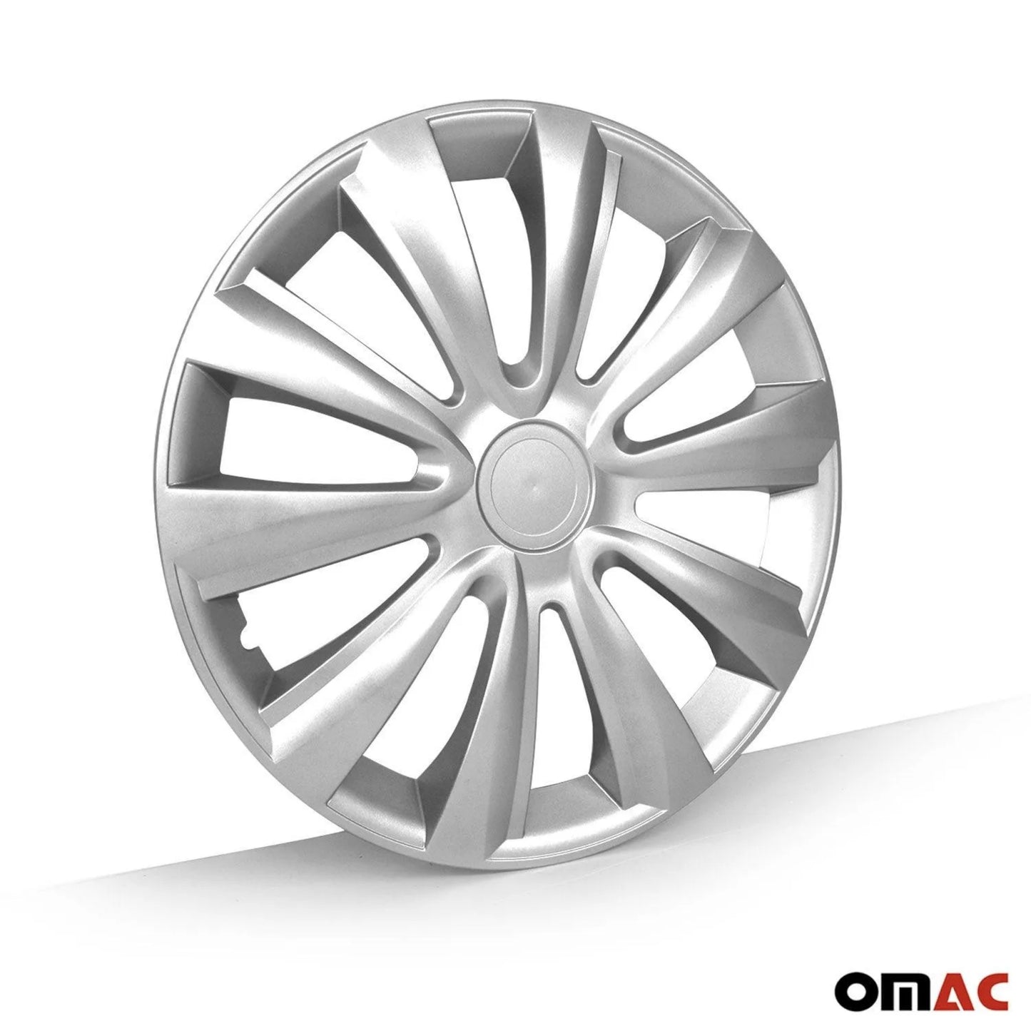 New York Hub Caps Wheel Cover 16" Silver Full Set 4 pcs