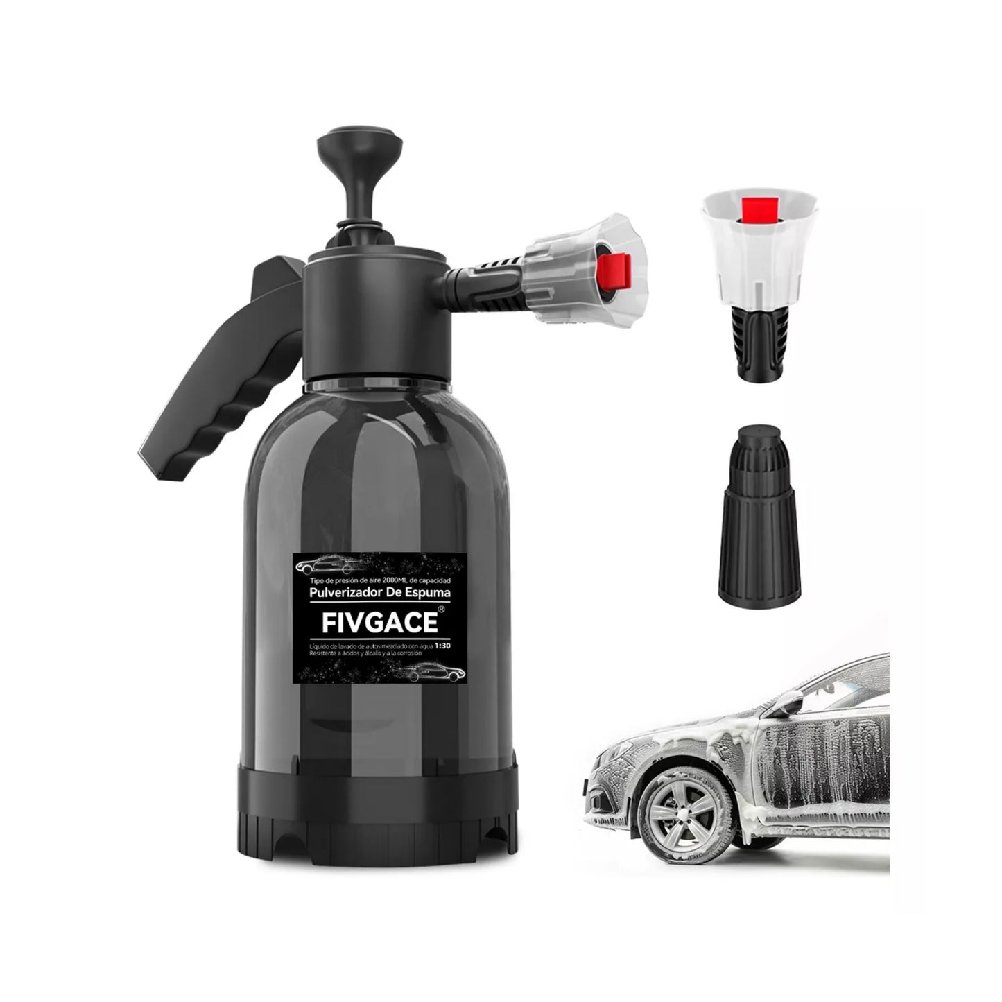 Fivgace 2L Hand Wash Pump Foam Sprayer