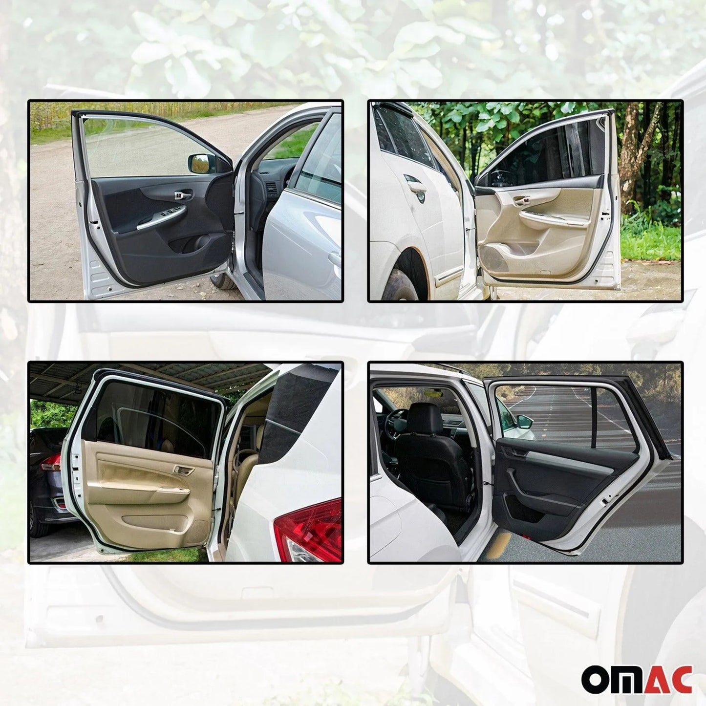 Rubber Seal Car Weatherstrip Seal Strip 157 inch