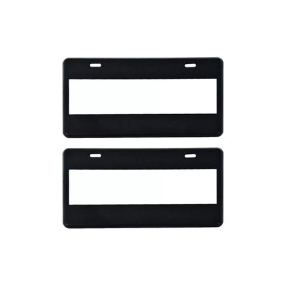 Set of European-style license plate holders smooth CarHolder Plus Motors