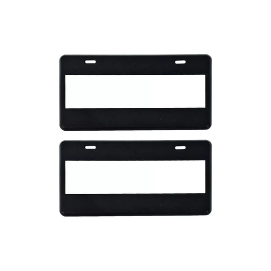 Set of European-style license plate holders smooth CarHolder Plus Motors