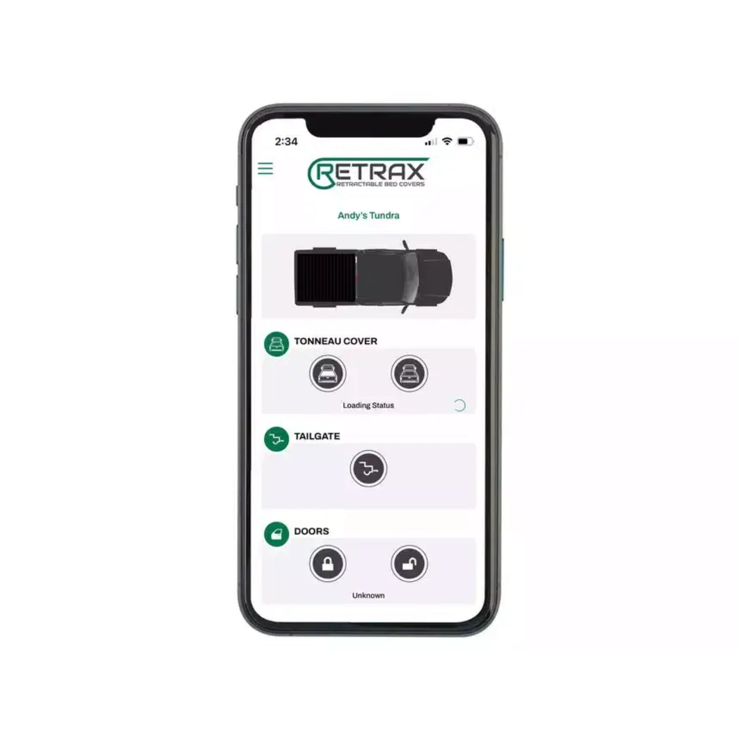 Tapa Eléctrica Retráctil Retrax EQ de 5' para Ranger 23 - 25 Dob Cab