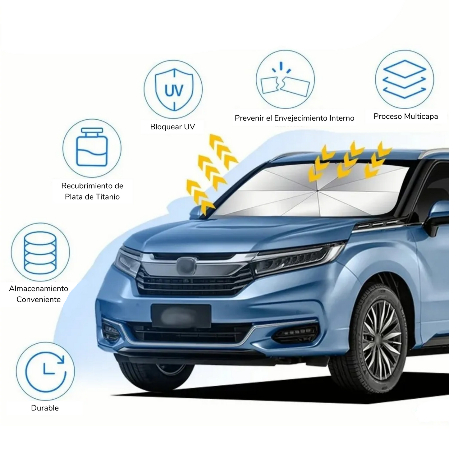 Modern Sunshade AutoSun Plus Motors